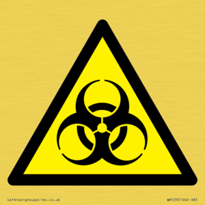 W009 Warning: Biological hazard